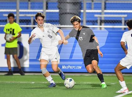 Thumbnail 1 in Vandegrift vs. Flower Mound (UIL 6A Soccer Semifinal) photogallery.