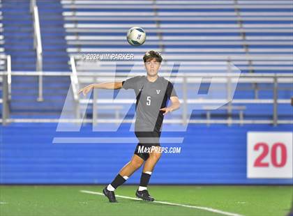 Thumbnail 2 in Vandegrift vs. Flower Mound (UIL 6A Soccer Semifinal) photogallery.