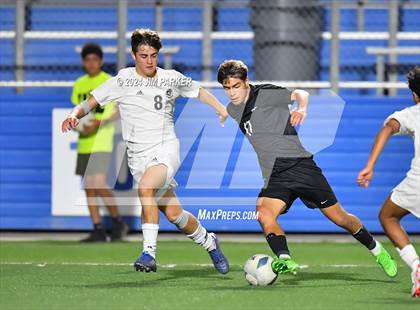 Thumbnail 2 in Vandegrift vs. Flower Mound (UIL 6A Soccer Semifinal) photogallery.