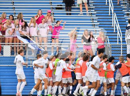 Thumbnail 3 in Vandegrift vs. Flower Mound (UIL 6A Soccer Semifinal) photogallery.