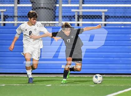 Thumbnail 2 in Vandegrift vs. Flower Mound (UIL 6A Soccer Semifinal) photogallery.