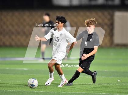 Thumbnail 3 in Vandegrift vs. Flower Mound (UIL 6A Soccer Semifinal) photogallery.