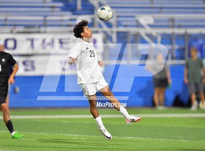 Thumbnail 3 in Vandegrift vs. Flower Mound (UIL 6A Soccer Semifinal) photogallery.