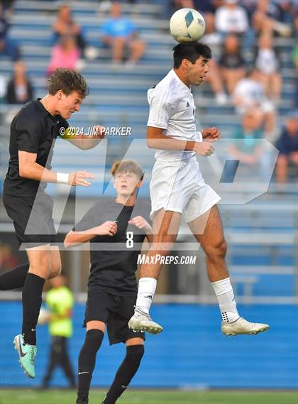 Thumbnail 2 in Vandegrift vs. Flower Mound (UIL 6A Soccer Semifinal) photogallery.