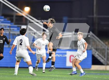Thumbnail 2 in Vandegrift vs. Flower Mound (UIL 6A Soccer Semifinal) photogallery.