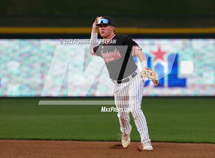 Thumbnail 3 in Shiner vs. New Home (UIL 2A Baseball State Semifinal) photogallery.