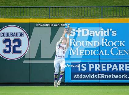 Thumbnail 3 in Shiner vs. New Home (UIL 2A Baseball State Semifinal) photogallery.