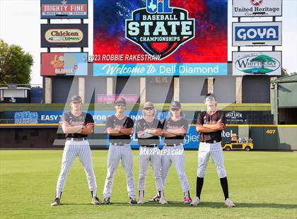 Thumbnail 1 in Shiner vs. New Home (UIL 2A Baseball State Semifinal) photogallery.