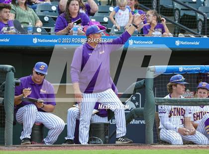 Thumbnail 2 in Shiner vs. New Home (UIL 2A Baseball State Semifinal) photogallery.