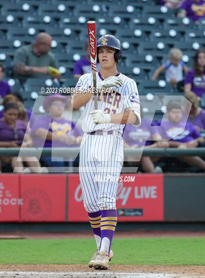 Thumbnail 3 in Shiner vs. New Home (UIL 2A Baseball State Semifinal) photogallery.