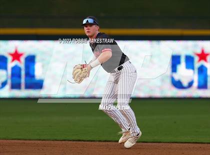 Thumbnail 2 in Shiner vs. New Home (UIL 2A Baseball State Semifinal) photogallery.