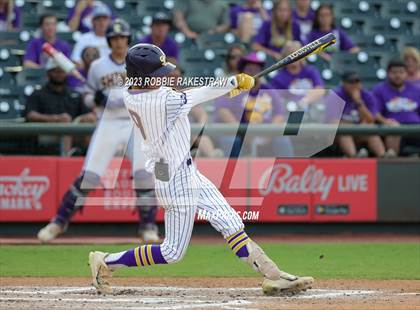 Thumbnail 2 in Shiner vs. New Home (UIL 2A Baseball State Semifinal) photogallery.