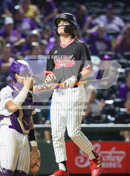 Thumbnail 3 in Shiner vs. New Home (UIL 2A Baseball State Semifinal) photogallery.
