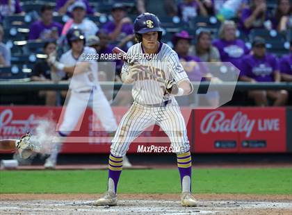 Thumbnail 2 in Shiner vs. New Home (UIL 2A Baseball State Semifinal) photogallery.