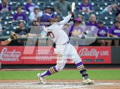 Thumbnail 3 in Shiner vs. New Home (UIL 2A Baseball State Semifinal) photogallery.