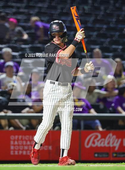 Thumbnail 2 in Shiner vs. New Home (UIL 2A Baseball State Semifinal) photogallery.