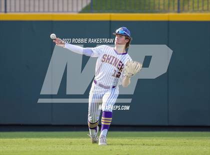 Thumbnail 1 in Shiner vs. New Home (UIL 2A Baseball State Semifinal) photogallery.