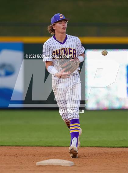 Thumbnail 1 in Shiner vs. New Home (UIL 2A Baseball State Semifinal) photogallery.