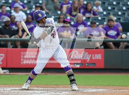 Thumbnail 1 in Shiner vs. New Home (UIL 2A Baseball State Semifinal) photogallery.