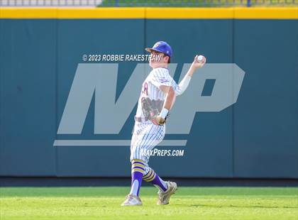 Thumbnail 2 in Shiner vs. New Home (UIL 2A Baseball State Semifinal) photogallery.