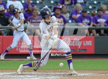 Thumbnail 2 in Shiner vs. New Home (UIL 2A Baseball State Semifinal) photogallery.