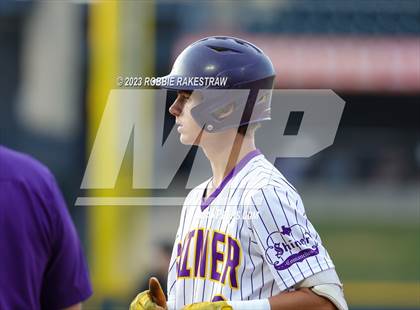 Thumbnail 2 in Shiner vs. New Home (UIL 2A Baseball State Semifinal) photogallery.