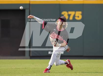 Thumbnail 2 in Shiner vs. New Home (UIL 2A Baseball State Semifinal) photogallery.