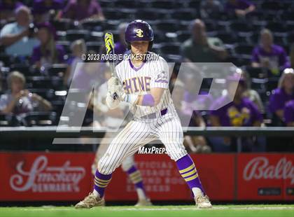 Thumbnail 1 in Shiner vs. New Home (UIL 2A Baseball State Semifinal) photogallery.