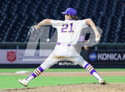 Thumbnail 3 in Shiner vs. New Home (UIL 2A Baseball State Semifinal) photogallery.