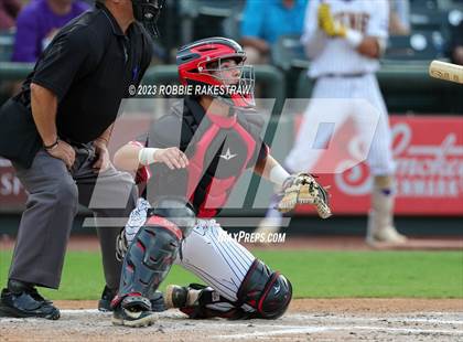 Thumbnail 2 in Shiner vs. New Home (UIL 2A Baseball State Semifinal) photogallery.