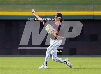 Thumbnail 1 in Shiner vs. New Home (UIL 2A Baseball State Semifinal) photogallery.