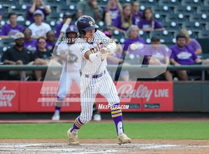 Thumbnail 3 in Shiner vs. New Home (UIL 2A Baseball State Semifinal) photogallery.