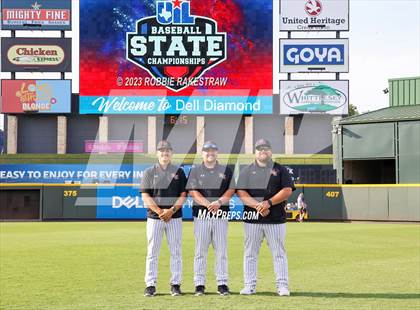 Thumbnail 2 in Shiner vs. New Home (UIL 2A Baseball State Semifinal) photogallery.