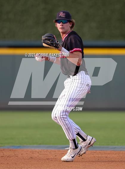 Thumbnail 1 in Shiner vs. New Home (UIL 2A Baseball State Semifinal) photogallery.