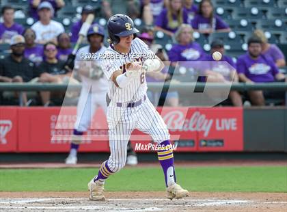 Thumbnail 1 in Shiner vs. New Home (UIL 2A Baseball State Semifinal) photogallery.