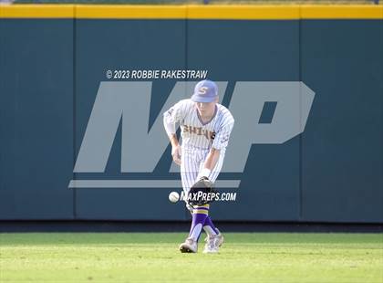 Thumbnail 1 in Shiner vs. New Home (UIL 2A Baseball State Semifinal) photogallery.