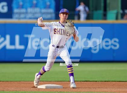 Thumbnail 3 in Shiner vs. New Home (UIL 2A Baseball State Semifinal) photogallery.