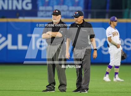 Thumbnail 2 in Shiner vs. New Home (UIL 2A Baseball State Semifinal) photogallery.