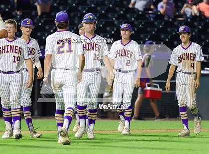 Thumbnail 2 in Shiner vs. New Home (UIL 2A Baseball State Semifinal) photogallery.