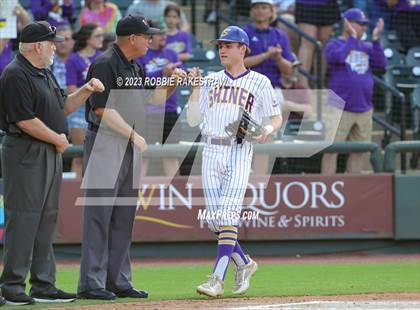 Thumbnail 2 in Shiner vs. New Home (UIL 2A Baseball State Semifinal) photogallery.