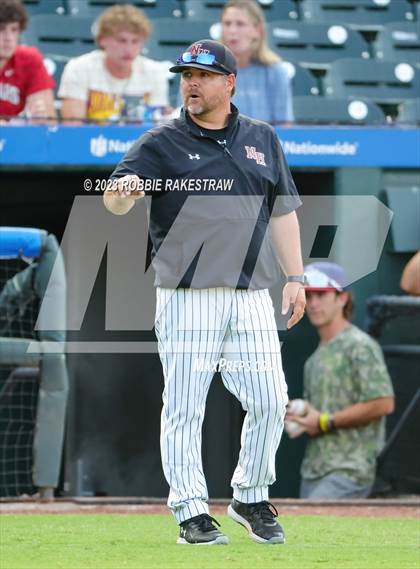 Thumbnail 1 in Shiner vs. New Home (UIL 2A Baseball State Semifinal) photogallery.