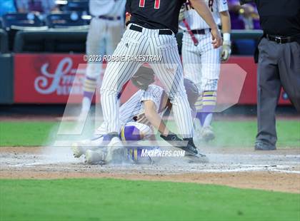 Thumbnail 2 in Shiner vs. New Home (UIL 2A Baseball State Semifinal) photogallery.