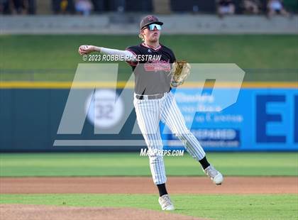 Thumbnail 3 in Shiner vs. New Home (UIL 2A Baseball State Semifinal) photogallery.