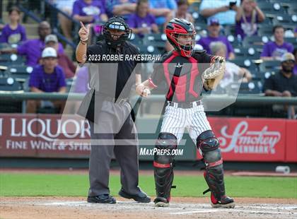 Thumbnail 2 in Shiner vs. New Home (UIL 2A Baseball State Semifinal) photogallery.