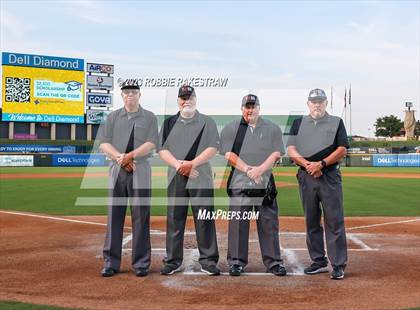 Thumbnail 1 in Shiner vs. New Home (UIL 2A Baseball State Semifinal) photogallery.