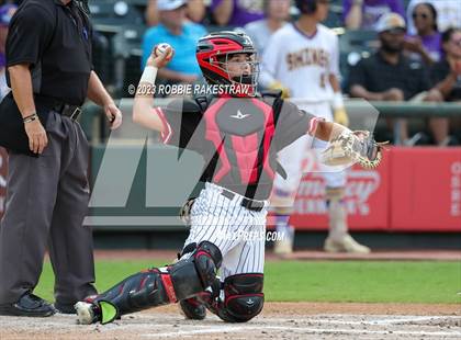 Thumbnail 3 in Shiner vs. New Home (UIL 2A Baseball State Semifinal) photogallery.