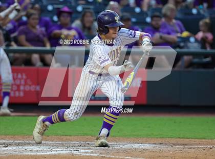 Thumbnail 3 in Shiner vs. New Home (UIL 2A Baseball State Semifinal) photogallery.