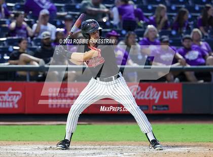 Thumbnail 2 in Shiner vs. New Home (UIL 2A Baseball State Semifinal) photogallery.