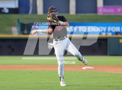 Thumbnail 3 in Shiner vs. New Home (UIL 2A Baseball State Semifinal) photogallery.