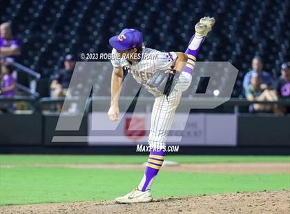 Thumbnail 2 in Shiner vs. New Home (UIL 2A Baseball State Semifinal) photogallery.